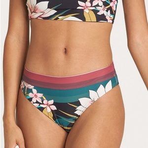 Billabong After Sunset Maui Floral Tropical Bikini Bottom